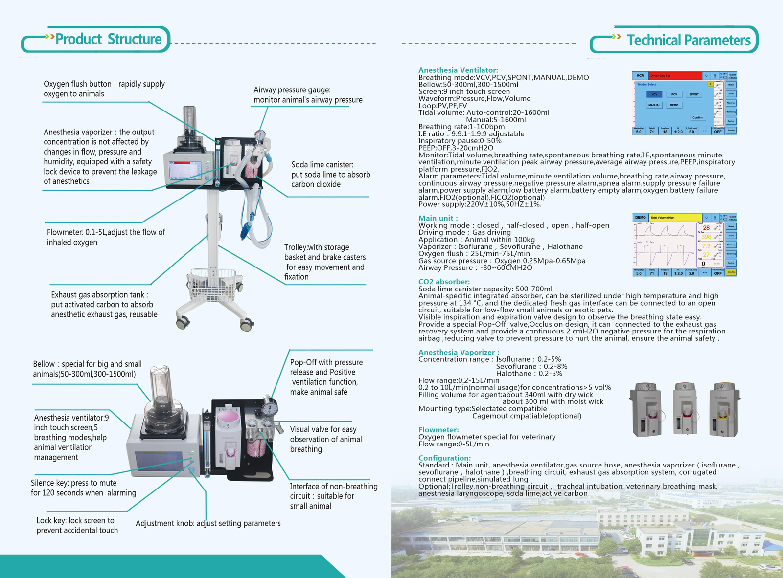 veterinary anesthesia machine